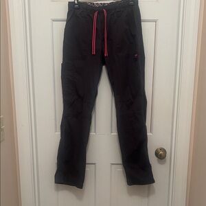 Stylish Women's Cargo Pants with Pink Accents